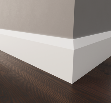 Moulure biseautée 1/2" x 4-3/4" x 8'