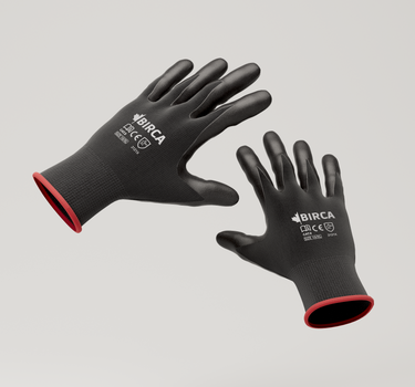 Gants de chantier Birca – taille unique (boîte de 12 paires)