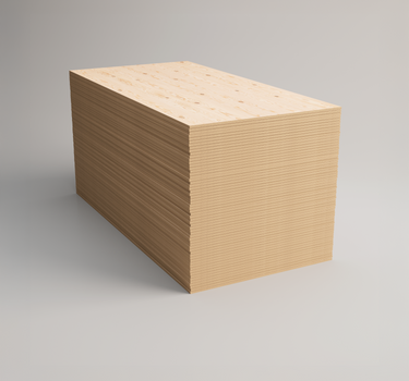 5/8 Plywood 4'x8' - Palette de 60 morceaux